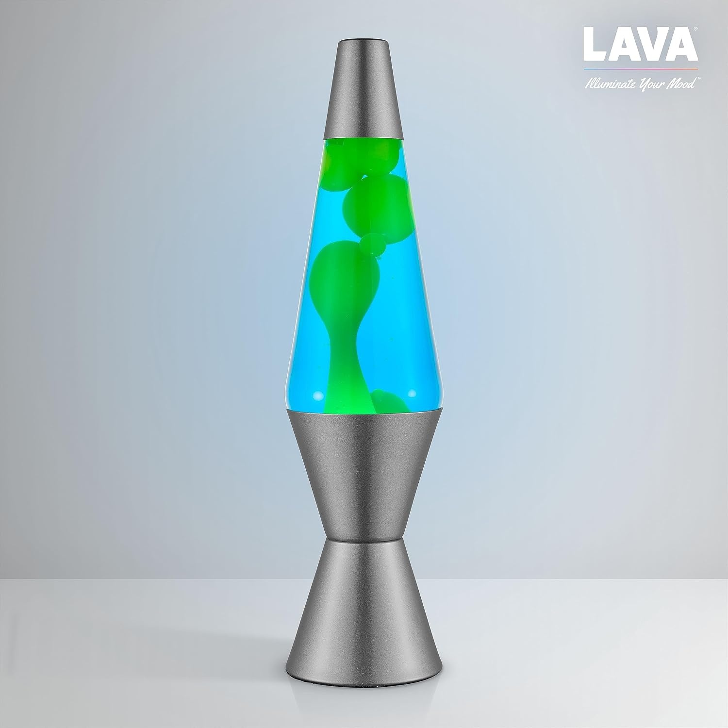 image:imageLava Lamp 145 Cosmic Wave The Original Motion Light Purple Wax and Blue Liquid Item 2633 Amazon ExclusiveGreen