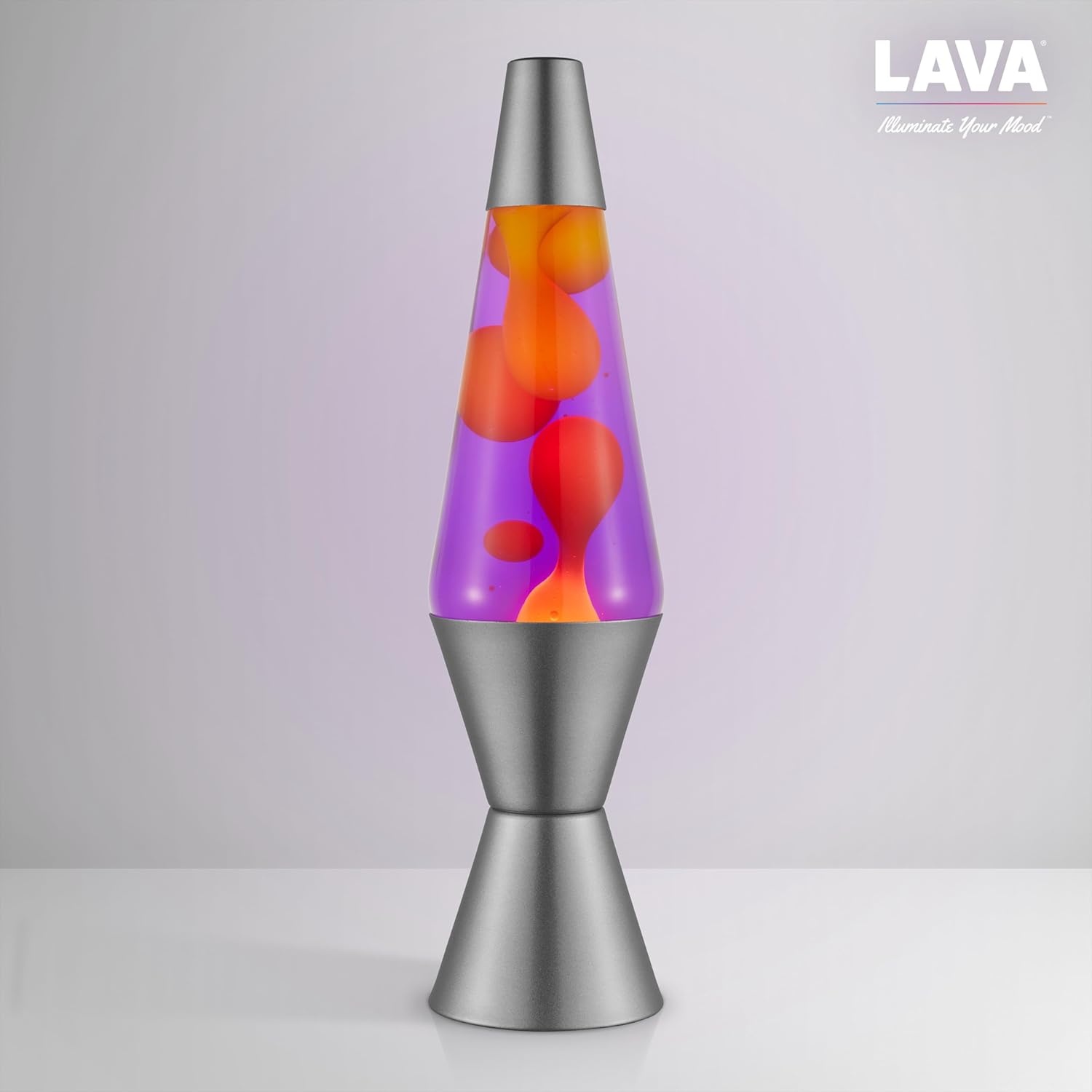 image:imageLava Lamp 145 Cosmic Wave The Original Motion Light Purple Wax and Blue Liquid Item 2633 Amazon ExclusivePurple