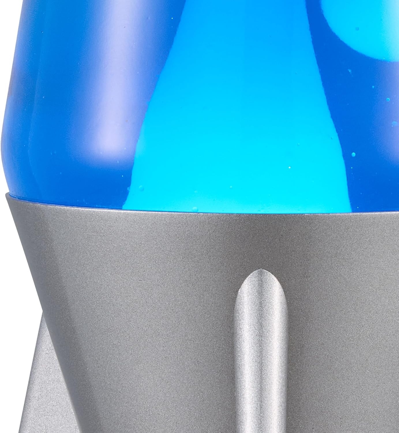 image:imageLava The Original Lamp 145 Gray Stratosphere Retro Rocket Liquid Motion Lamp White and Blue Liquid Item 2390 Amazon ExclusiveBlue