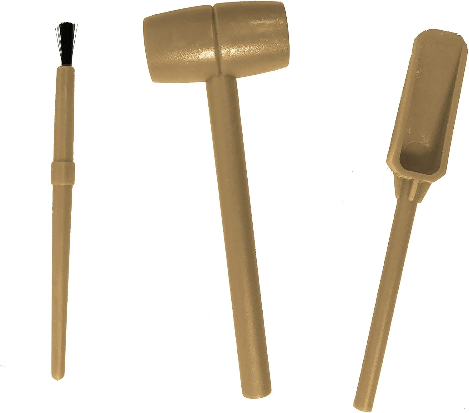 image:imageSchylling Chip Away Diamond Gemstone Dig Kit with Collectible Specimens Inside 1 in 24 Contains a Real Diamond Includes Miniature Hammer Chisel and Brush Ages 5 and Up One Box