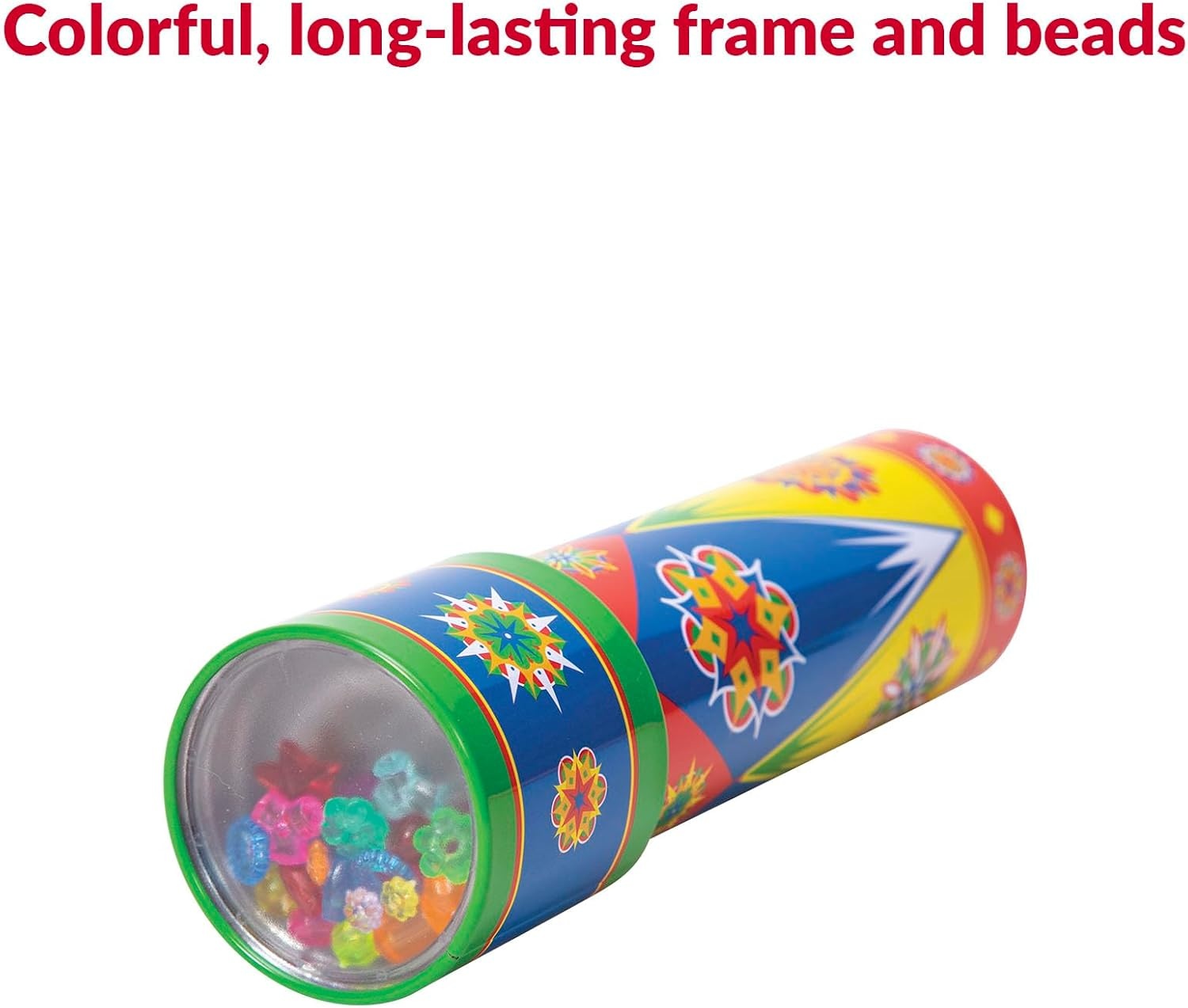 image:imageSchylling Classic Tin Kaleidoscope Fun Colorful PatternChanging Toy Durable Tin with Multicolored Beads Ages 3 and Up One Piece