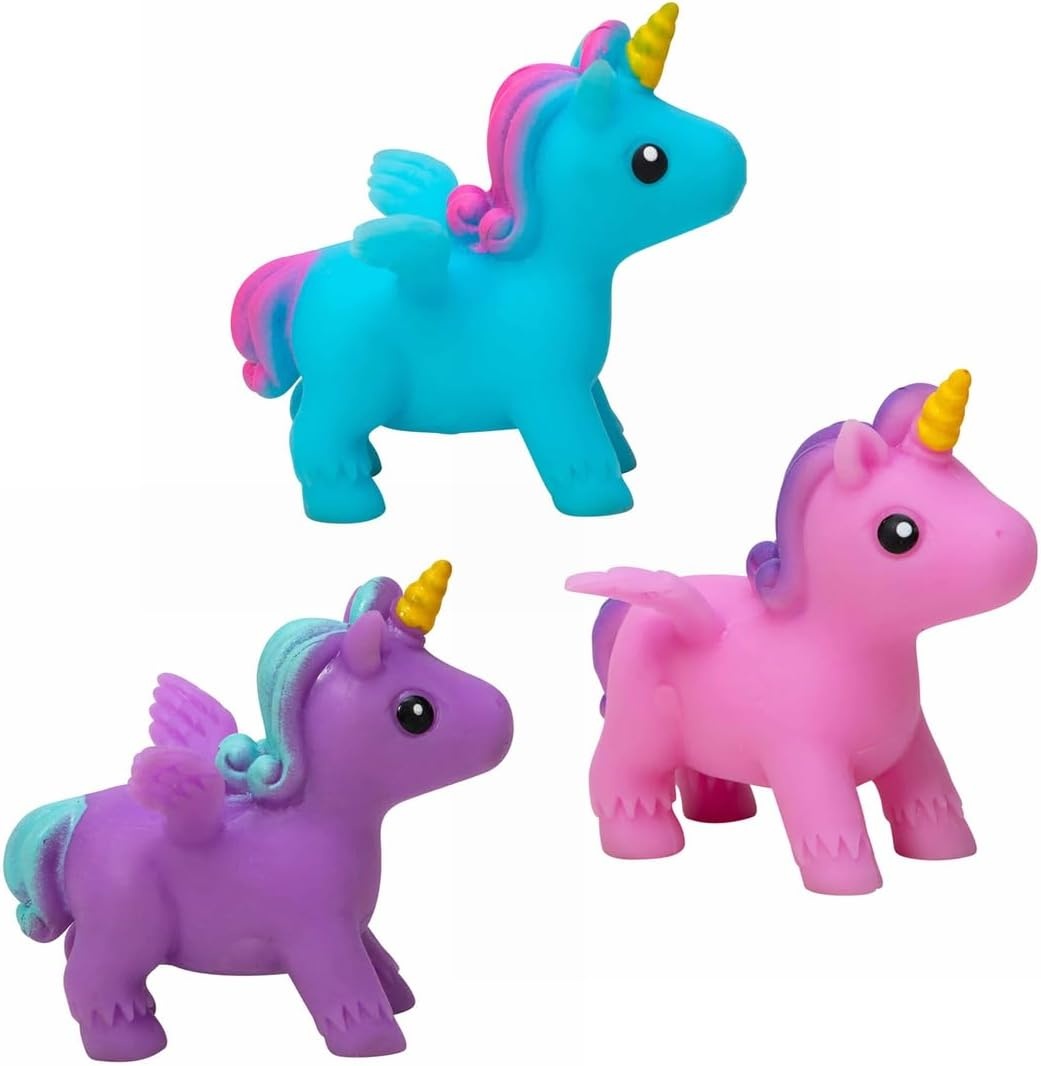 image:imageSchylling Itsy Bitsy Unicorn Squeezable and Stretchable Toy Color May Vary Pack of 1Small Pack of 2