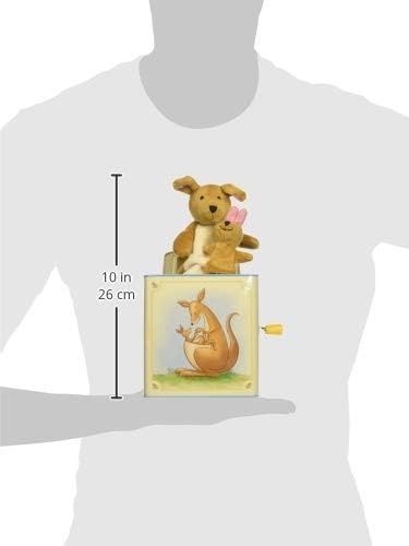 image:imageSchylling Jack in Box Kangaroo Classic PopUp Music Toy Momma amp Baby Joey Finger Puppet Plays Song Pop Goes The Weasel Toddler amp Kids 18mo