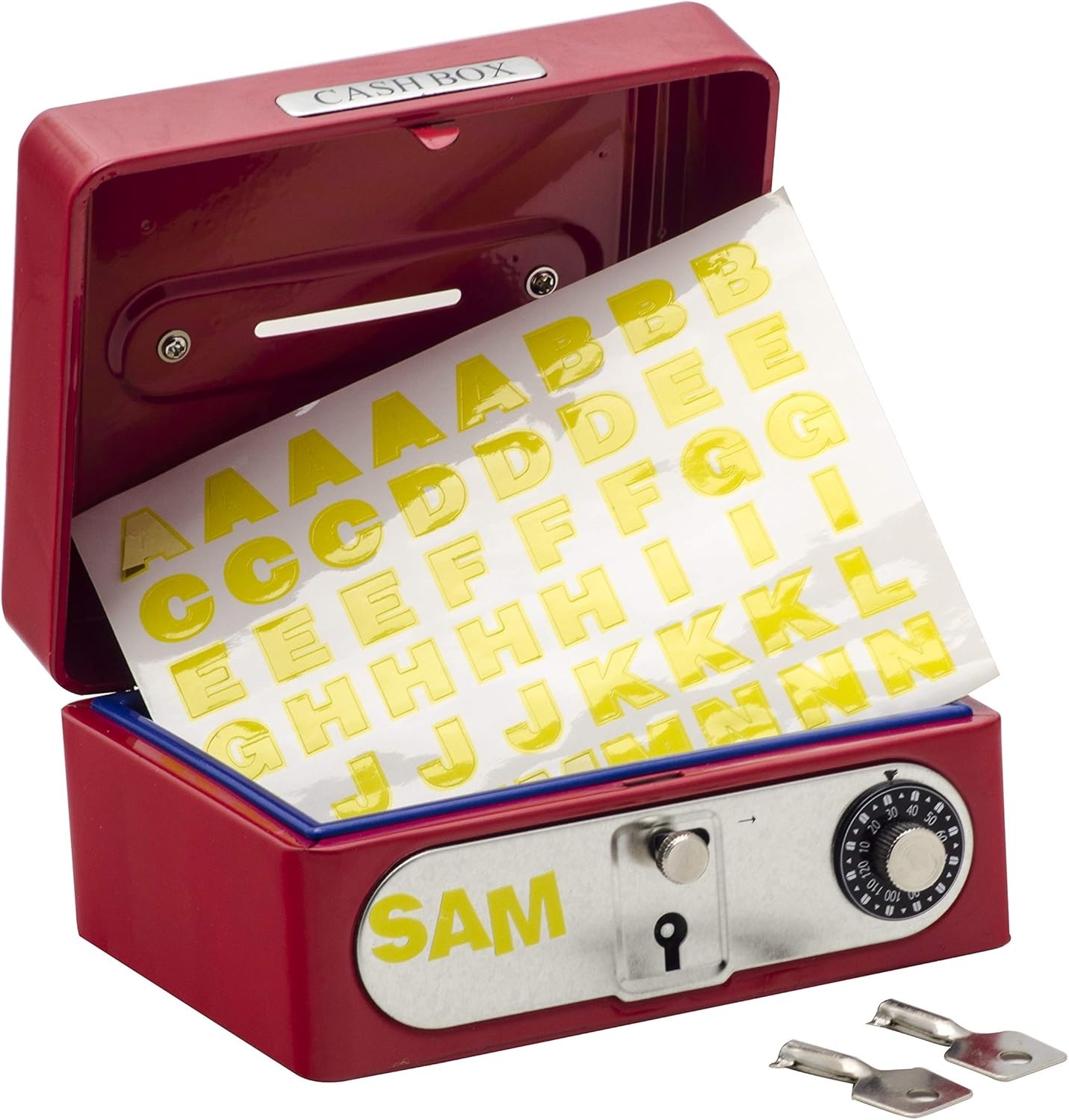 image:imageSchylling Locking Cash Box Red 1 EA