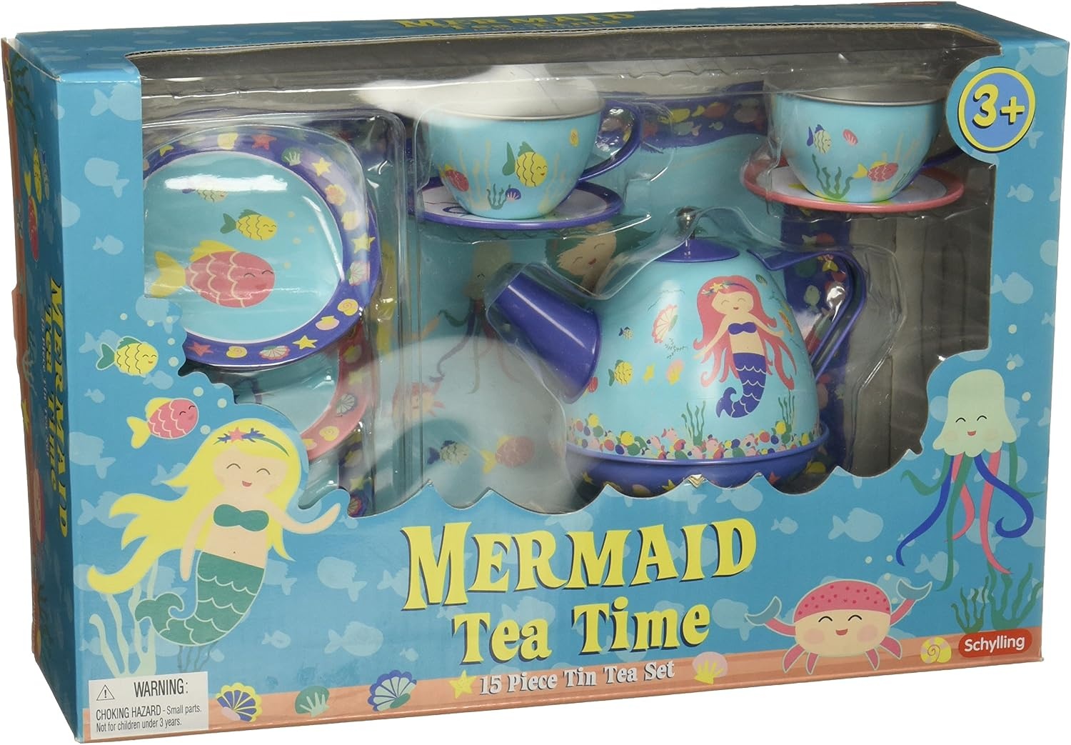 image:imageSchylling Mermaid Tin Tea Set