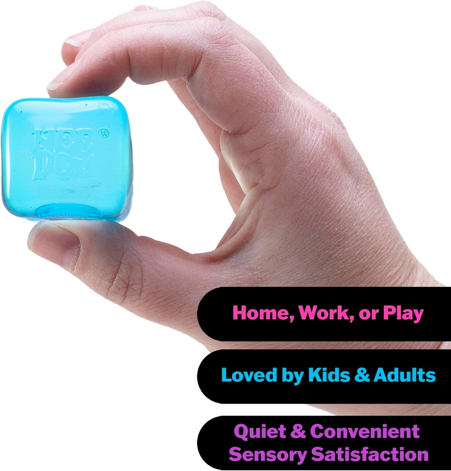 image:imageSchylling NeeDoh Nice Ice Baby Sensory Squeeze Toy Super Solid Squish 125 Wide Color May Vary Pack of 1
