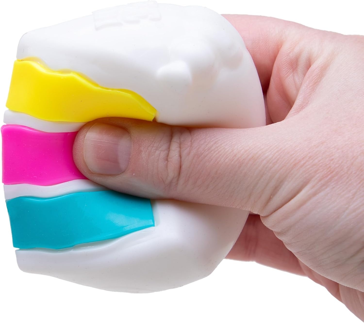 image:imageSchylling Needoh Peace O Cake Sensory Squeeze Toy Colors May Vary