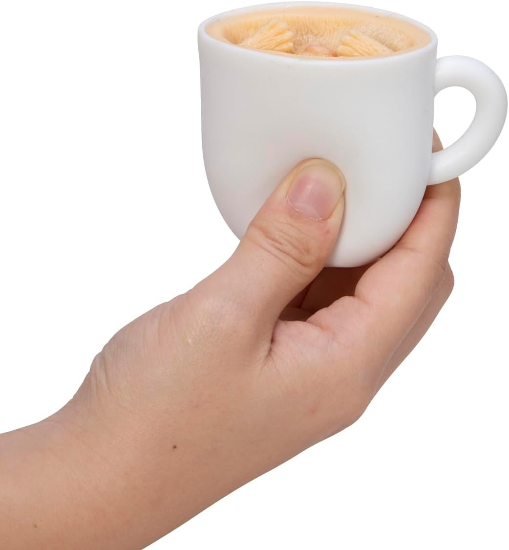 image:imageSchylling Pup in a Cup Squeeze to Reveal Adorable CaffeineThemed Companions Style May Vary Pack of 1