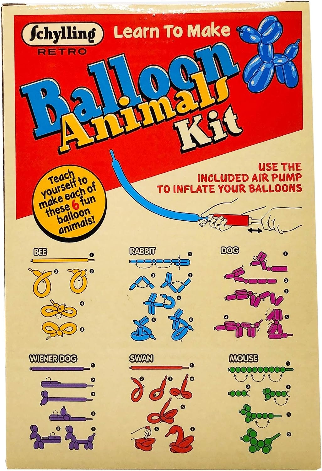 image:imageSchylling Retro Balloon Modeling Kit