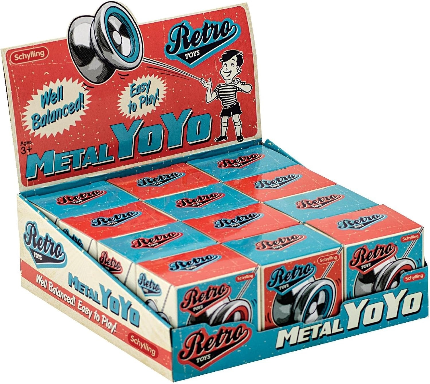 image:imageSchylling Retro Metal Yo Yo Toy