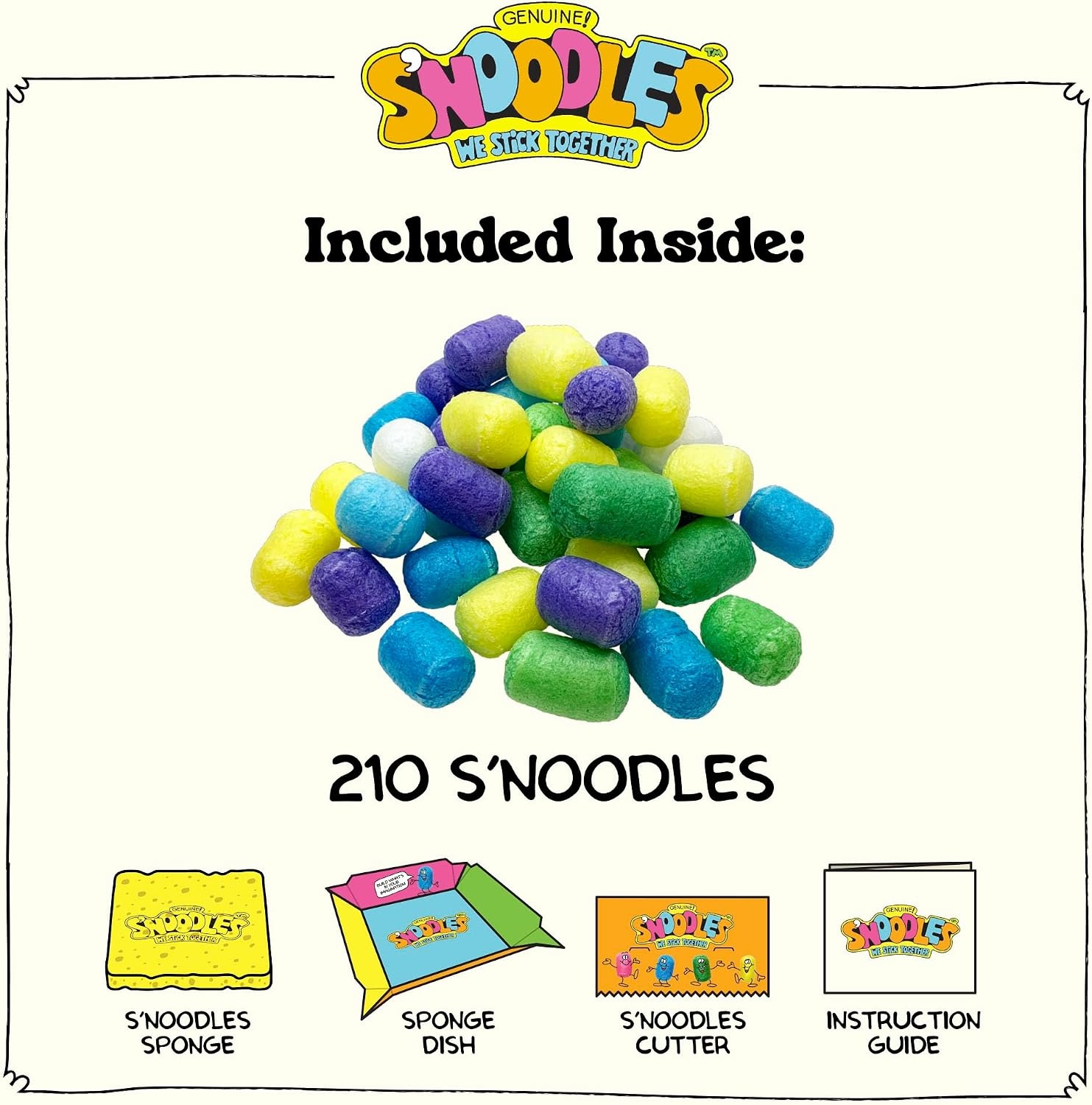 image:imageSchylling SNoodles Creative Building Craft Kit Just Add Water Ages 4 and Up One KitDino