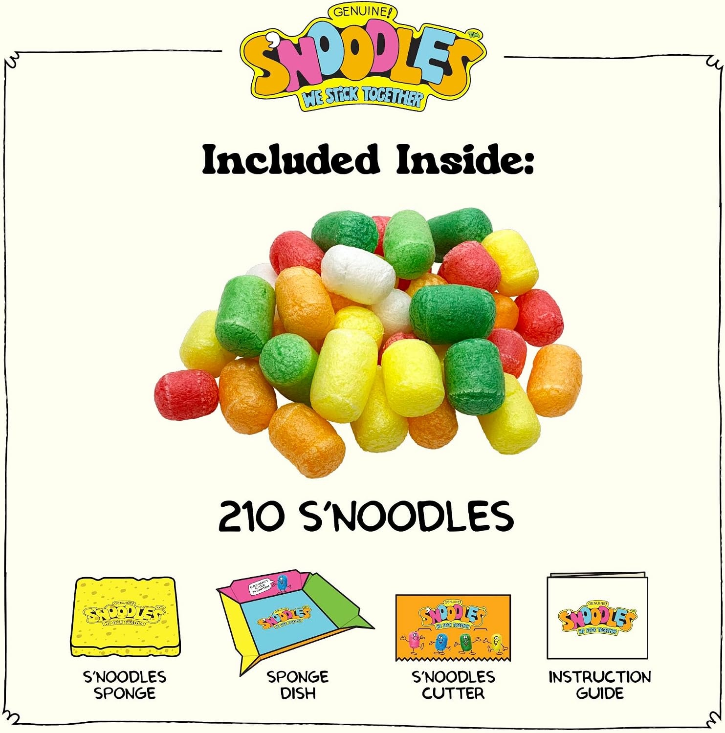 image:imageSchylling SNoodles Creative Building Craft Kit Just Add Water Ages 4 and Up One KitLion