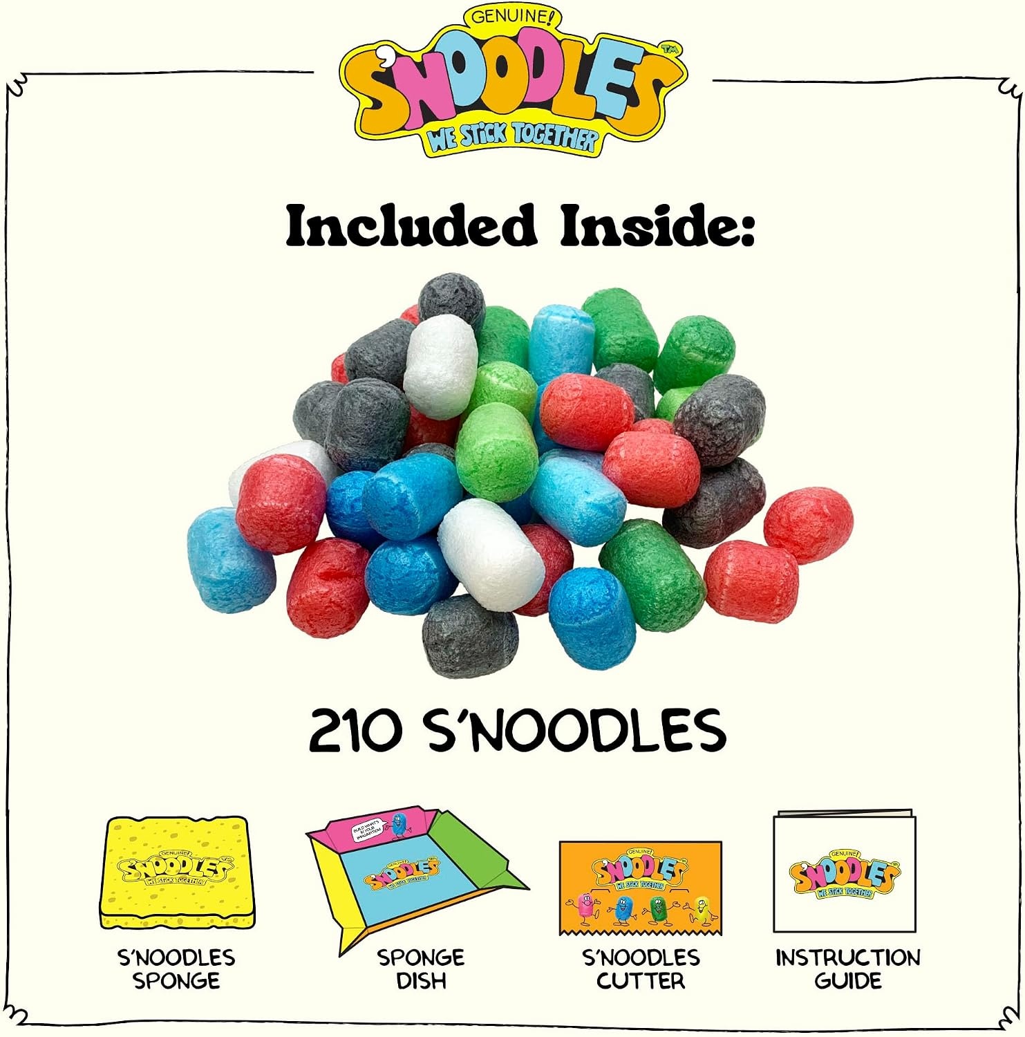 image:imageSchylling SNoodles Creative Building Craft Kit Just Add Water Ages 4 and Up One KitRobot