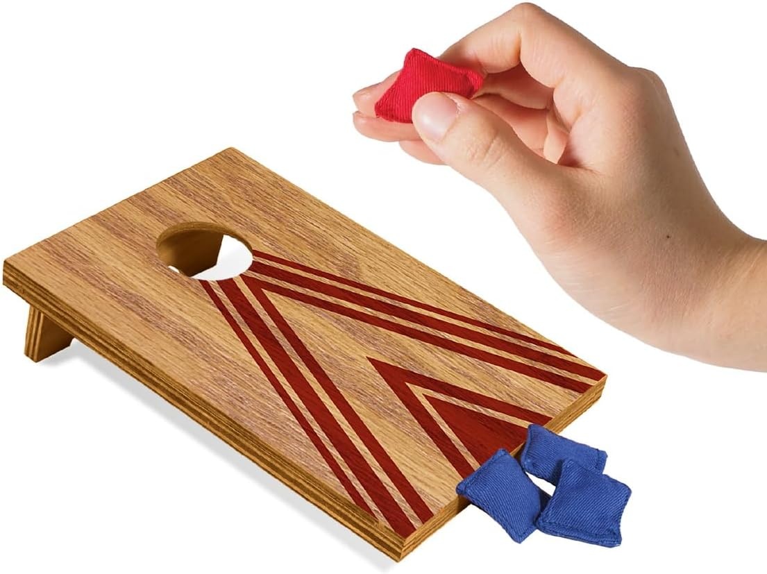 image:imageSchylling Table Top Corn Hole Game Brown Model TCH