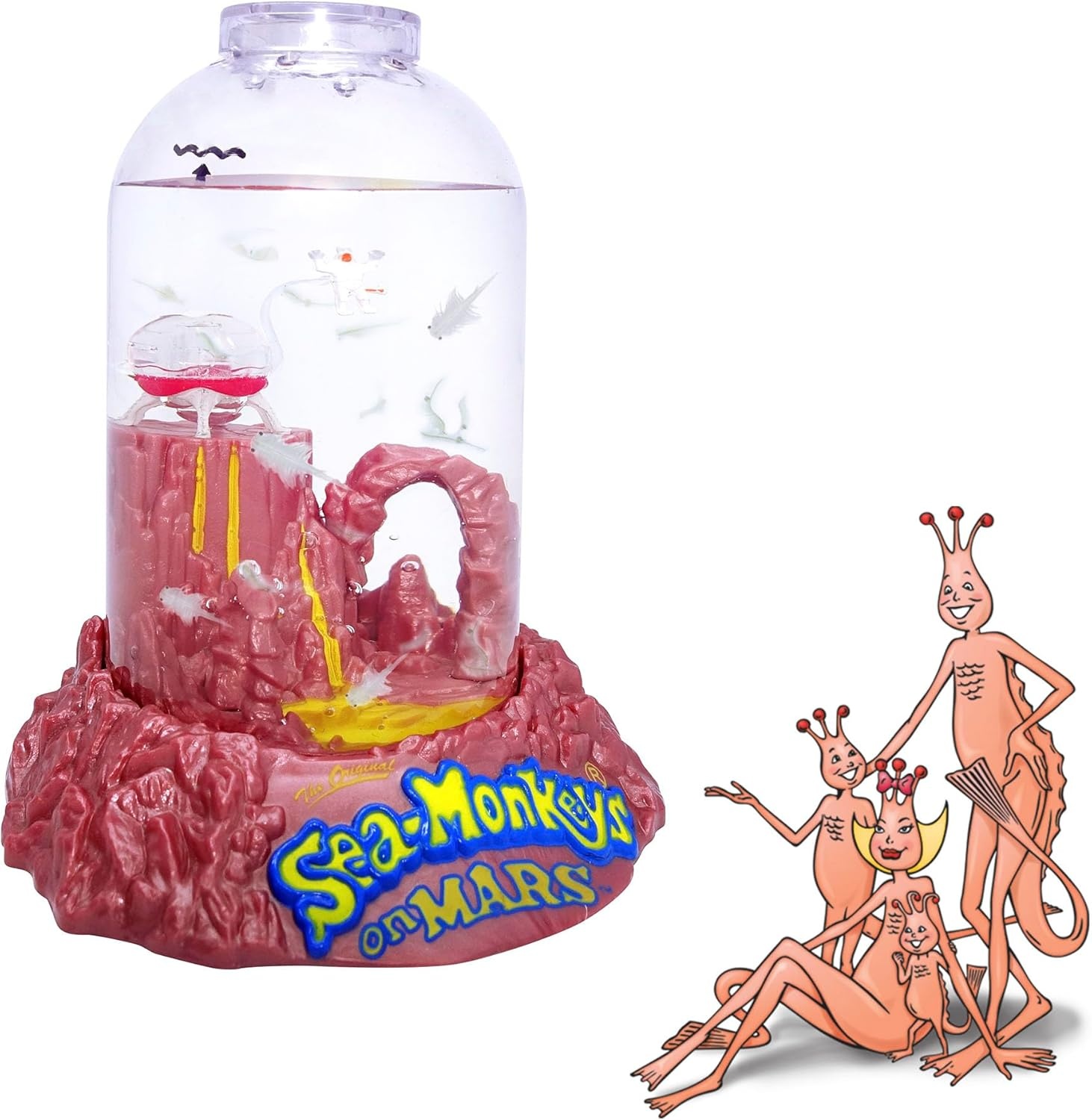 image:imageSeaMonkeys On Mars Worlds Only Instant Pets Ages 6 Pack of 1
