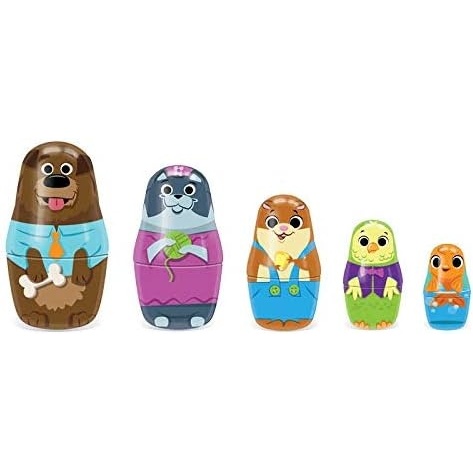 image:imageLittle Classics Family Pets Tin Nesting Dolls