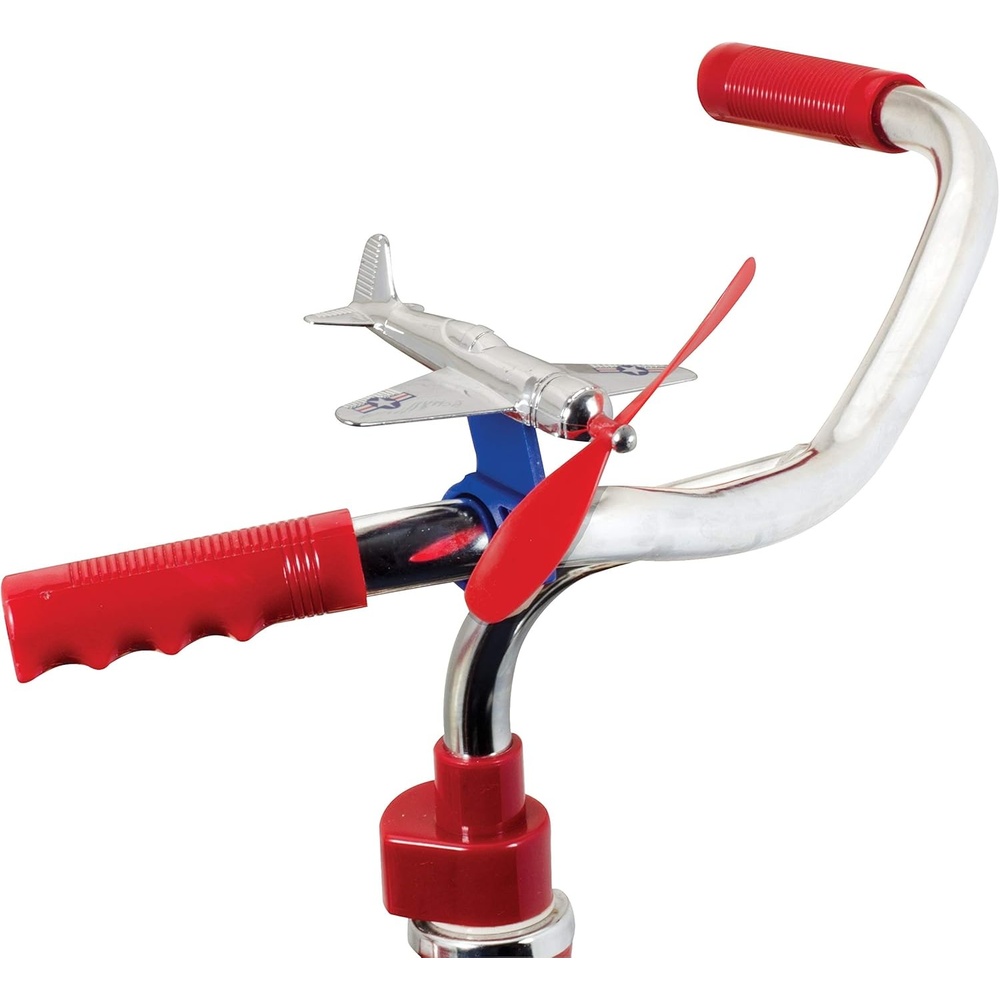image:imageSchylling Bike Airplane Bicycle Accessory for Handlebars with Oversized Spinning Propeller Includes Airplane and Mounting Equipment Ages 6 and Up One Airplane