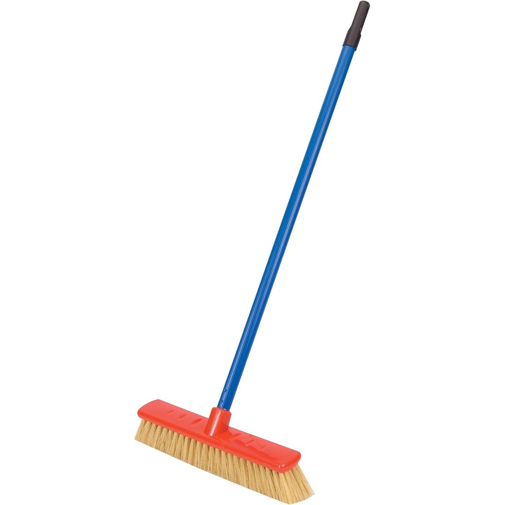 image:imageSchylling Childrens Broom Set Kids Pretend Play Cleaning Kit Includes Broom Dustpan and Brush Ages 3 and UpJunior Helper Push Broom