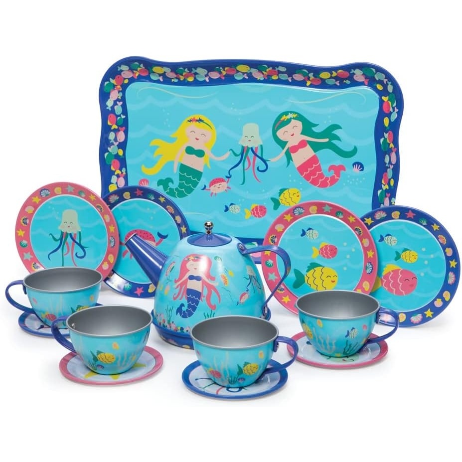 image:imageSchylling Mermaid Tin Tea Set