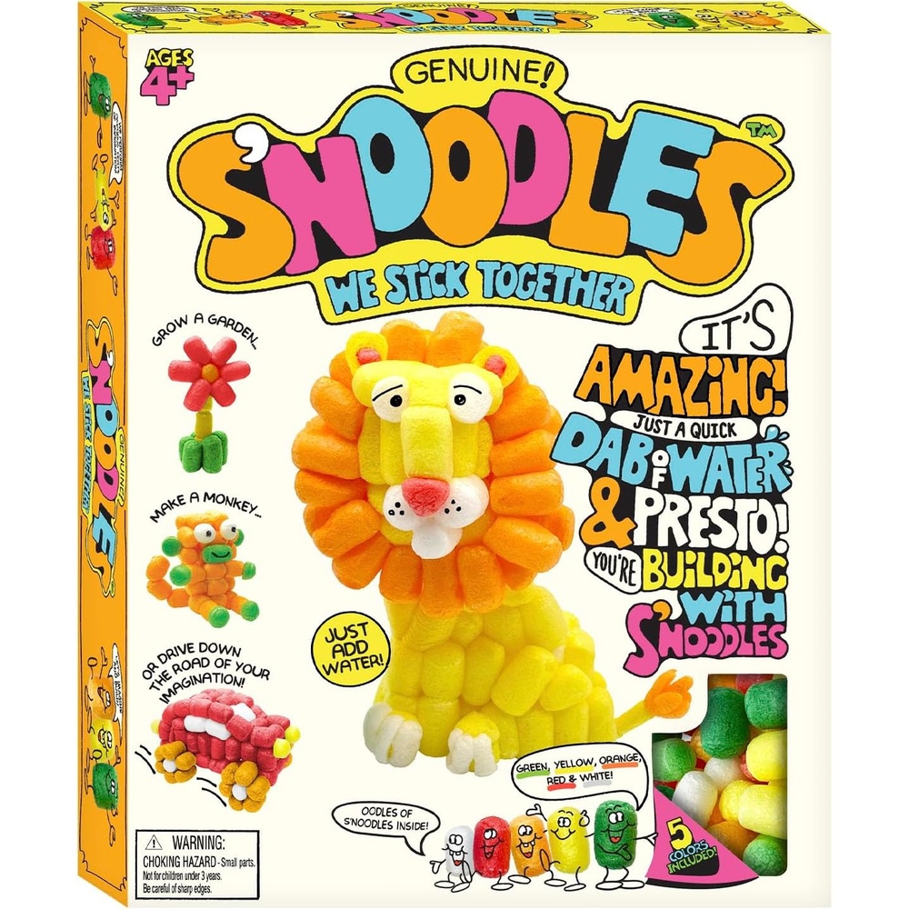 image:imageSchylling SNoodles Creative Building Craft Kit Just Add Water Ages 4 and Up One KitLion