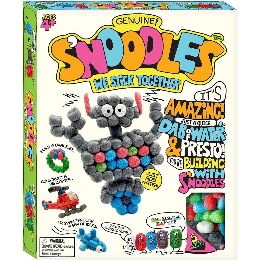 image:imageSchylling SNoodles Creative Building Craft Kit Just Add Water Ages 4 and Up One KitRobot