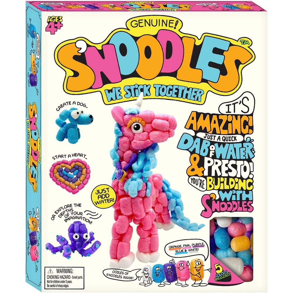image:imageSchylling SNoodles Creative Building Craft Kit Just Add Water Ages 4 and Up One KitUnicorn