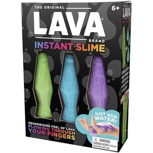 Lava Brand Instant Slime – Make Your Own Slime Activity Kit – Includes 3 Different Colored Slimes – Just Add Water – Ages 6 and Up