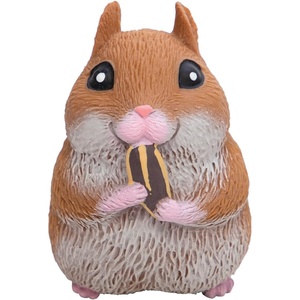 Schylling Chonky Cheeks Hamster – Squishy Squeeze Toy – Color May Vary – Age 3+ (Pack of 1)
