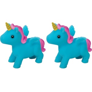 Schylling Itsy Bitsy Unicorn Squeezable and Stretchable Toy – Color May Vary (Pack of 1)(Small (Pack of 2))