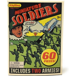 Schylling Retro Mini Soldiers 60 Piece, 1 EA