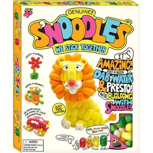 Schylling S’Noodles – Creative Building Craft Kit – Just Add Water – Ages 4 and Up – One Kit(Lion)